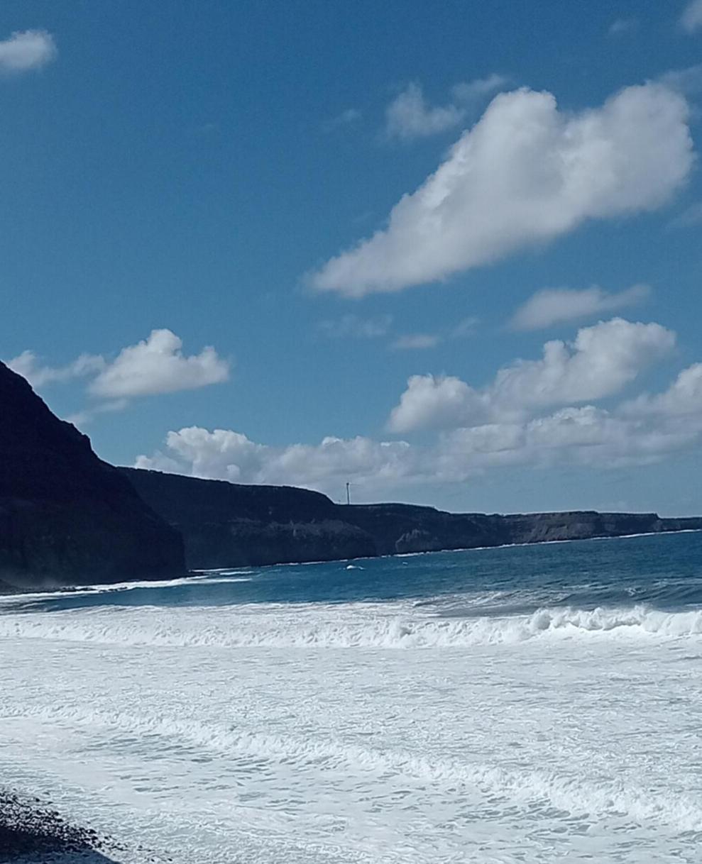 Ferienwohnung Piso Magico Junto Al Mar Con Gran Terraza Santa Maria de Guia de Gran Canaria Exterior foto